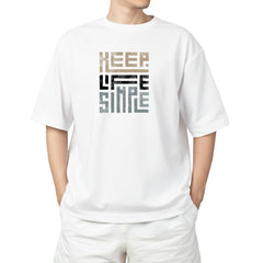 Keep Life Simple Oversized Tee