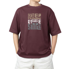 Keep Life Simple Oversized Tee