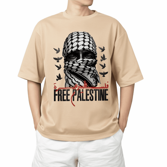 Keffiyeh Gaze Solidarity T-Shirt