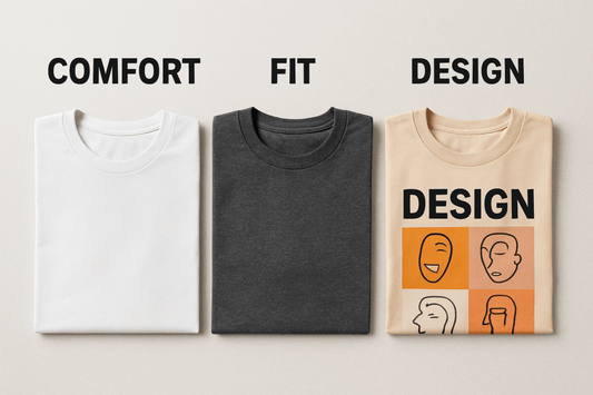How to Choose the Perfect T-Shirt: Fabric, Fit & Design Tips
