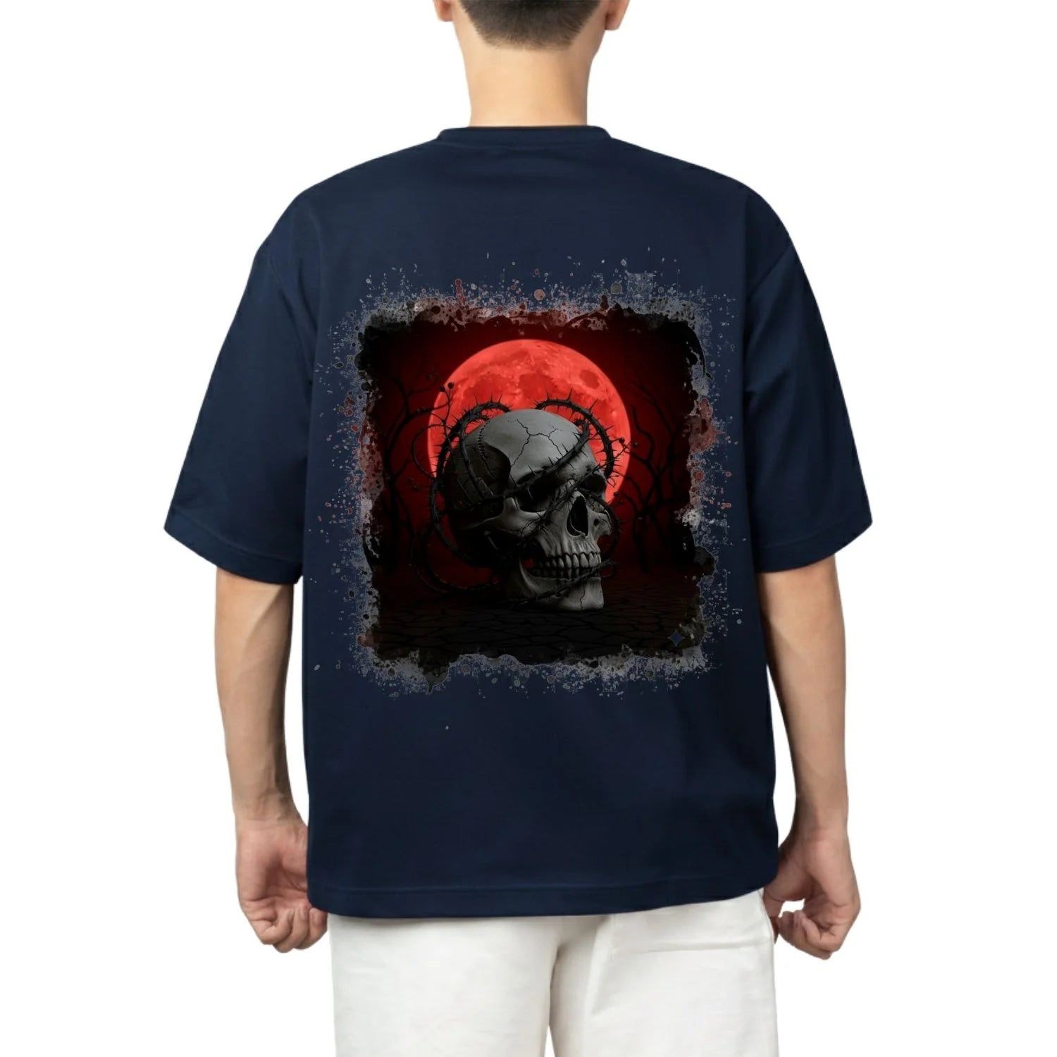 Blood Moon Eclipse Oversized Tee