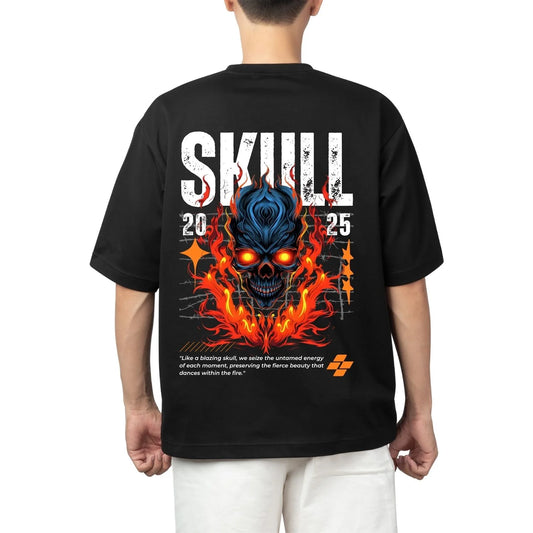 Skull Maximalist Streetwear T-shirt