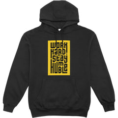 Work Hard! Stay Humble" Motivational Hoodie