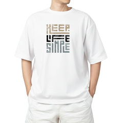 Keep Life Simple Oversized Tee