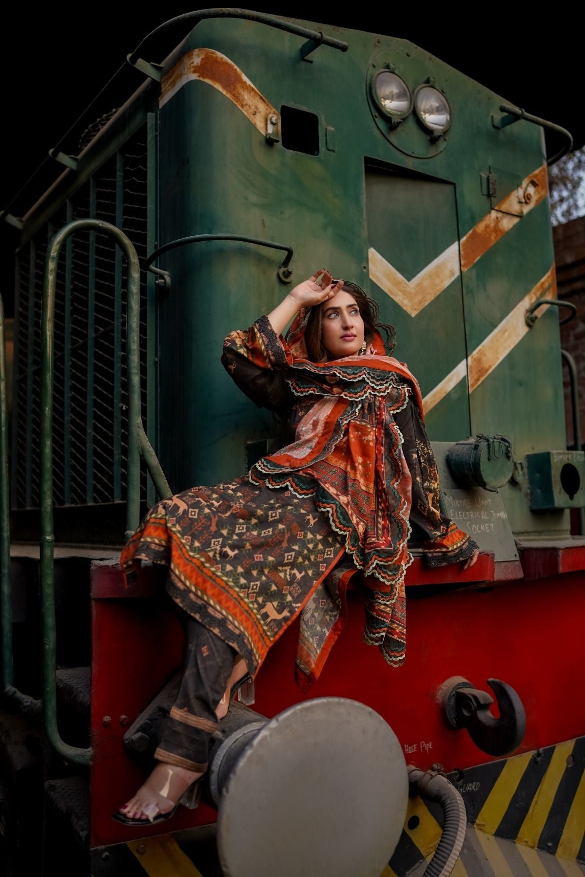 Saadia Ahmed LWSU-25P305 3-Pcs Printed Lawn Main image