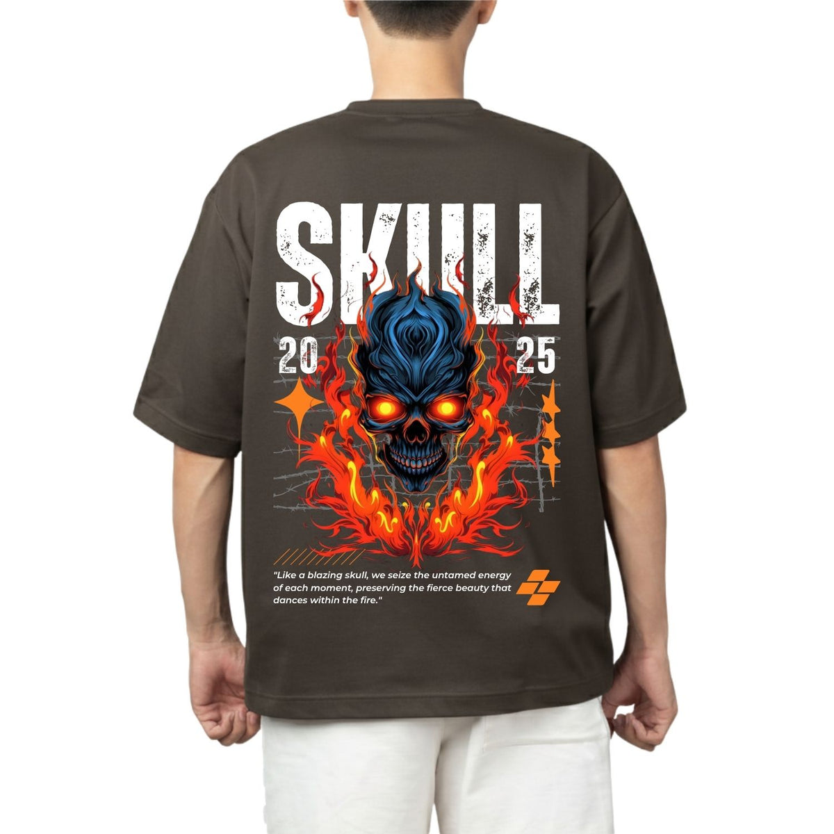 Skull Maximalist Streetwear T-shirt
