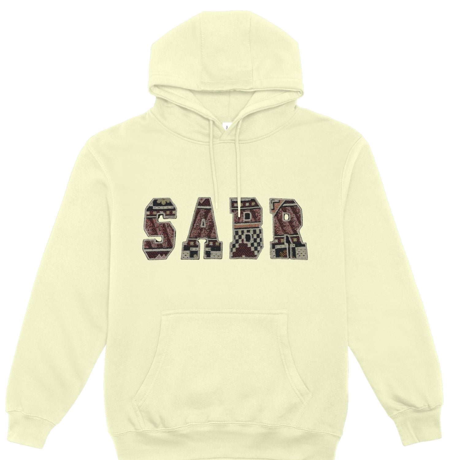 The "SABR" Patience Embroided Hoodie (Red Earth Edition) - SozanKari Vol 4