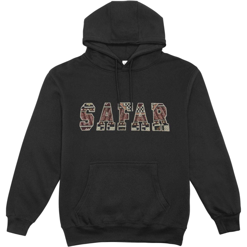The "SAFAR" Journey Embroided Hoodie (Red Earth Edition) - SozanKari Vol 4