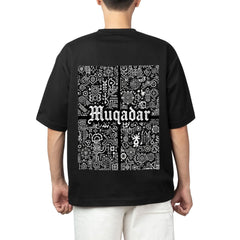 The Muqadar Tee: Destiny's Blueprint - Qalamkari Vol 2