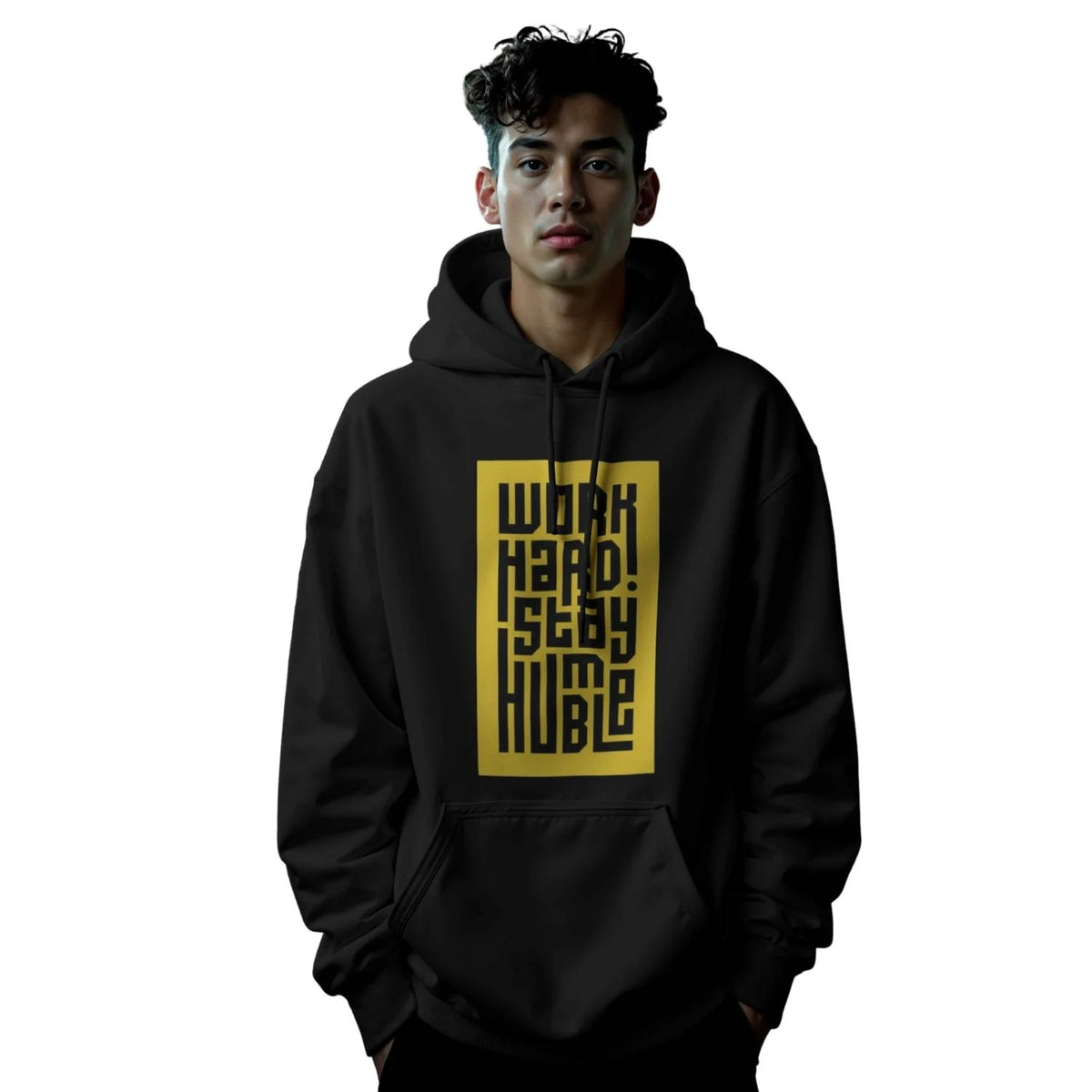 Work Hard! Stay Humble" Motivational Hoodie