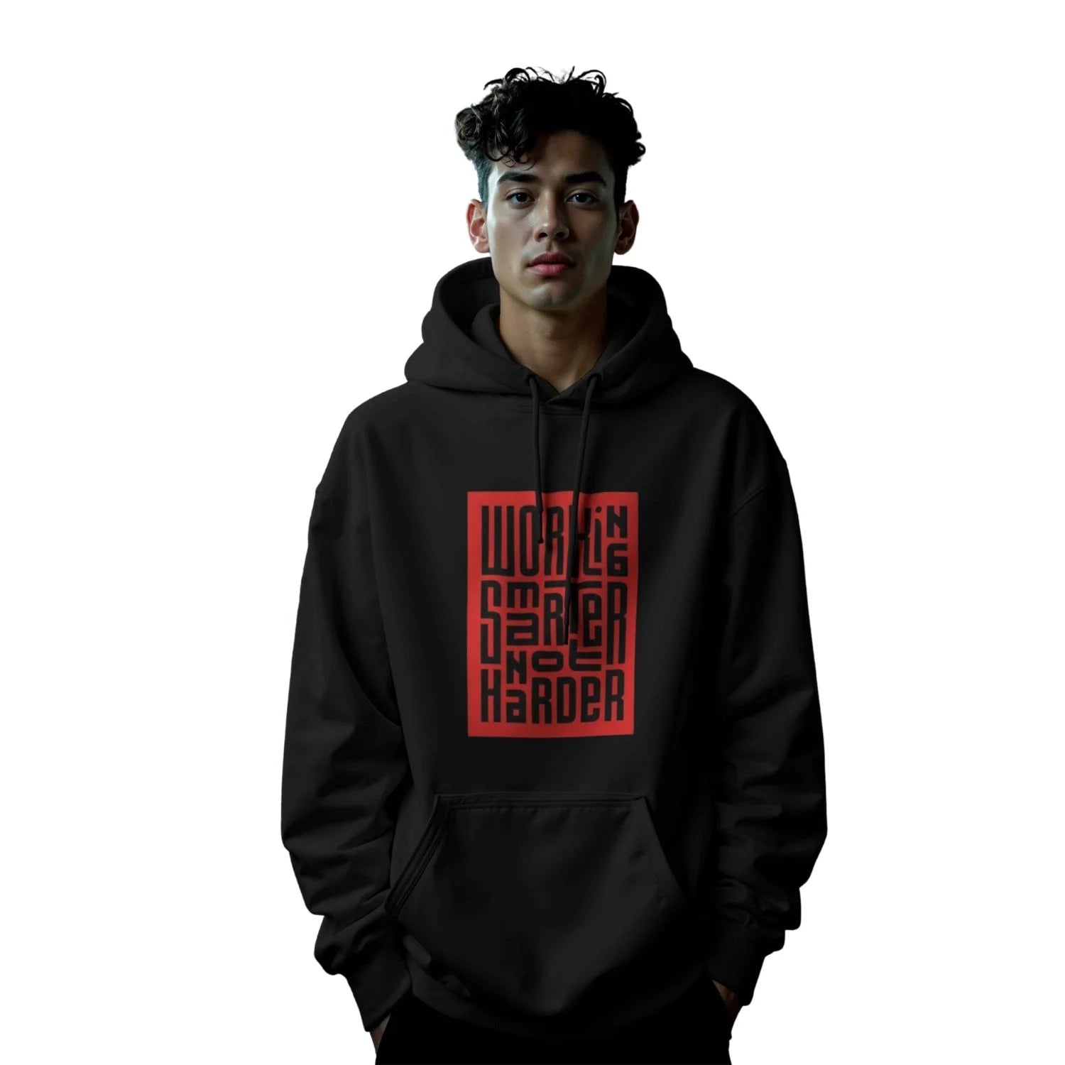 The "Smarter Not Harder" Pullover Hoodie Main image