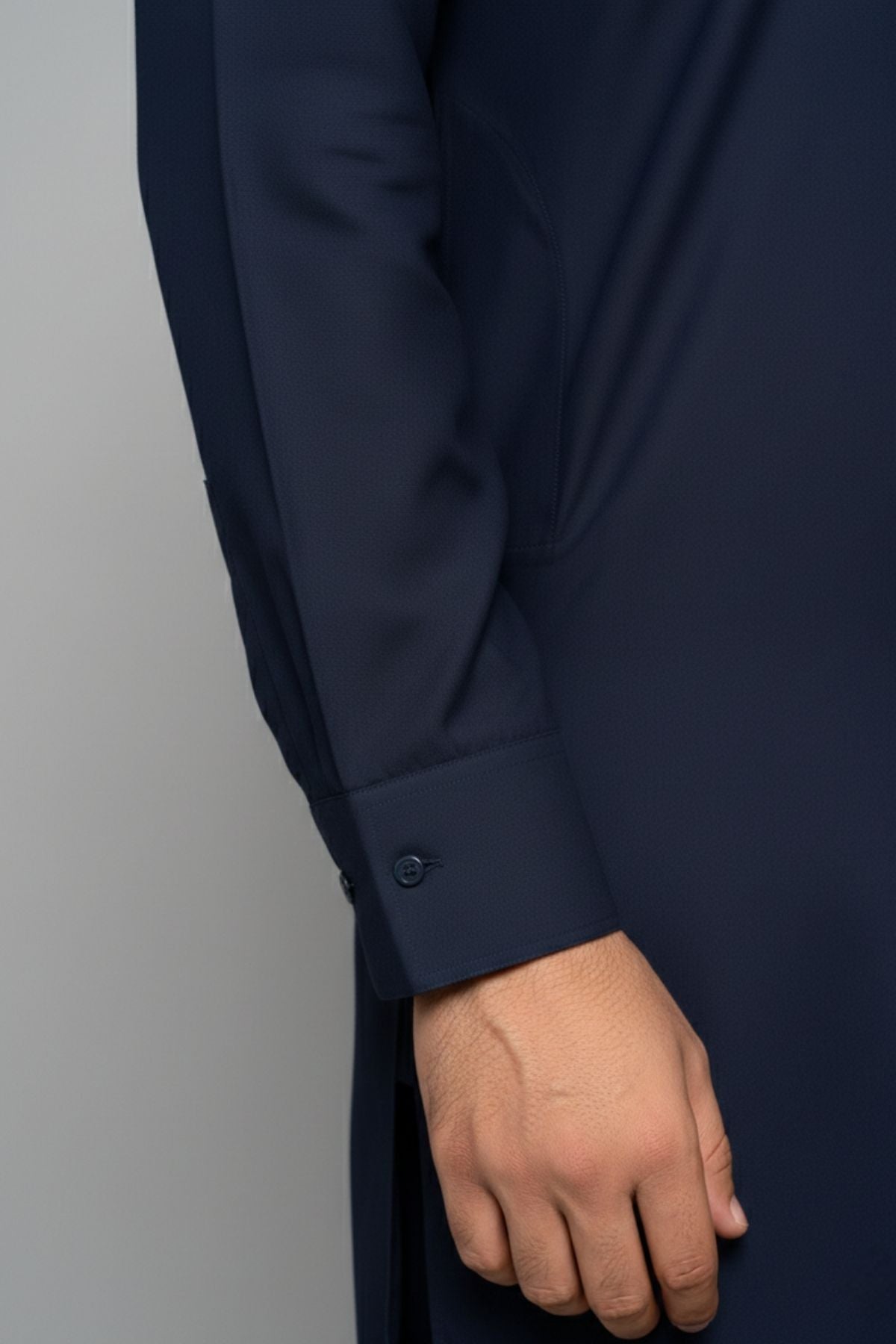 Egyptian Cotton Cobalt by Alkaram | Elite Navy Blue Executive Blended Collection (4.5 Meters) Secondary image