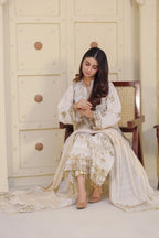Saadia Ahmed LWSU-25FE302 Embroidered Banarsi