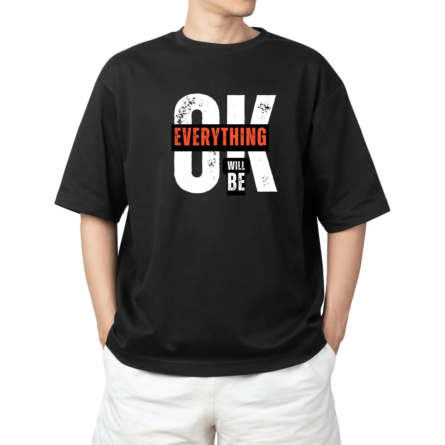 Everything Will Be OK – Motivational Graphic Tee