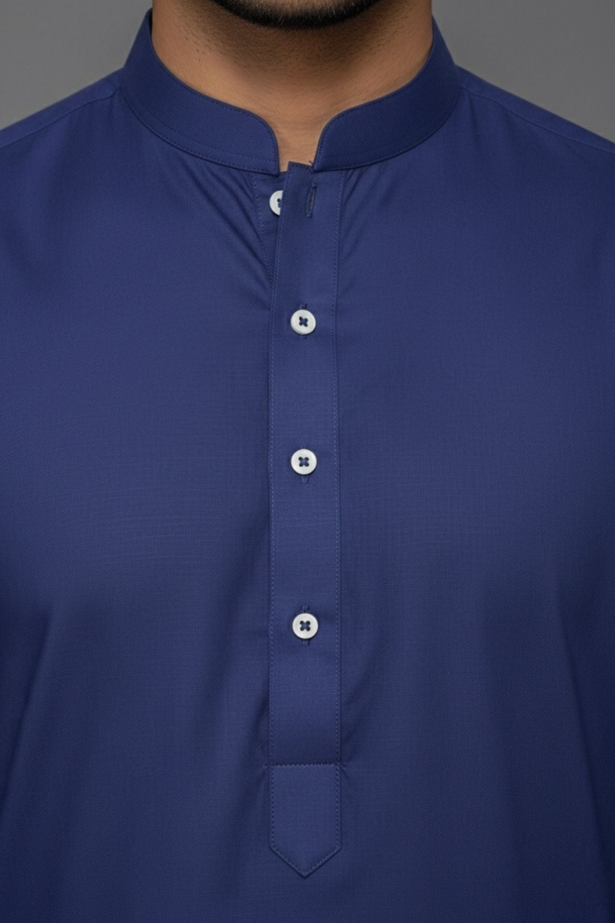 Egyptian Cotton Cobalt by Alkaram | Elite Royal Blue Executive Blended Collection (4.5 Meters) Main image