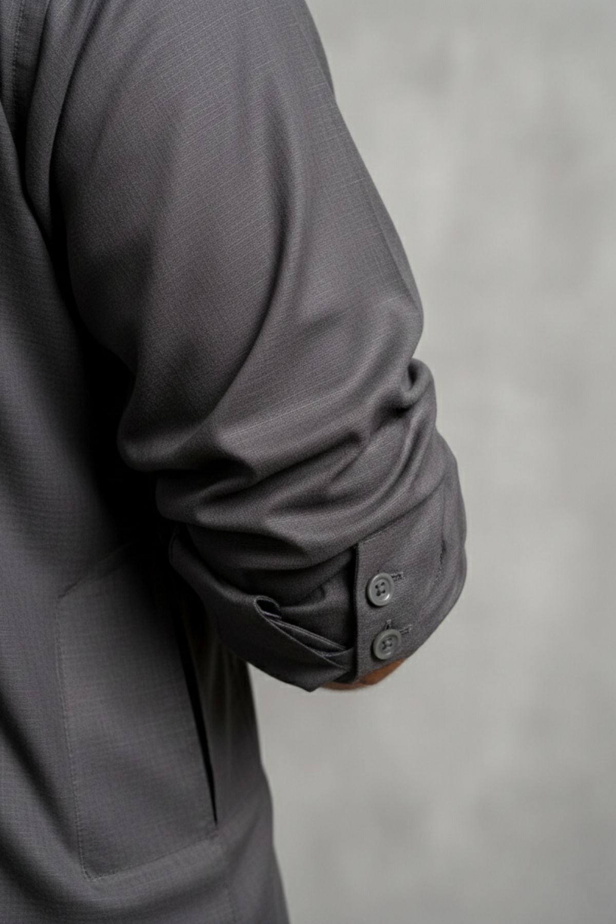 Gul 800 by Gul Ahmed | Elite Charcoal Brown Executive Collection (4.5 Meters) Secondary image