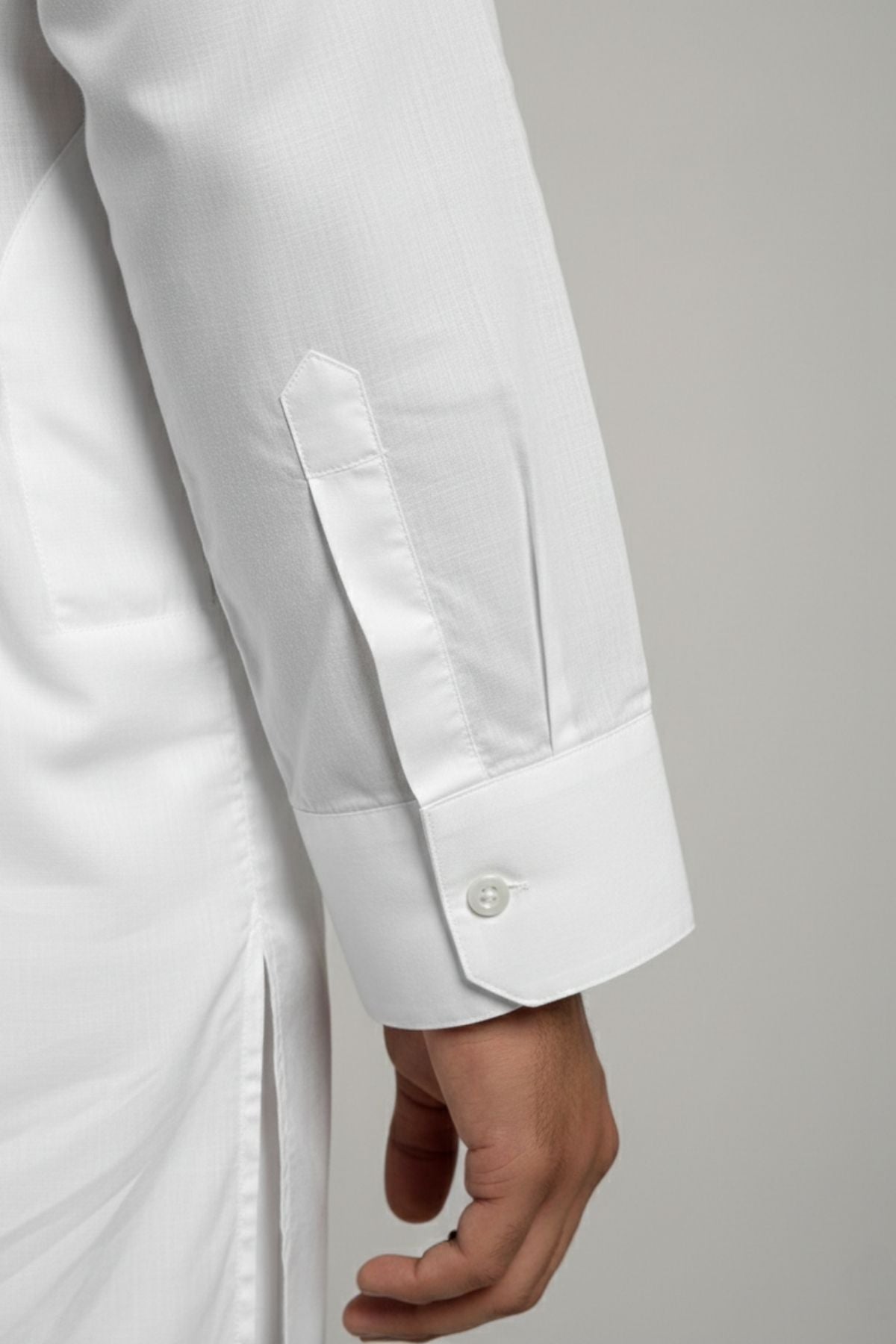 Micro Fibre by Lawrence Pur | Elite White Blended Suit (4.5 Meters) Secondary image