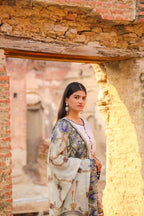 Saadia Ahmed LWSU-25P308 3-Pcs Printed Lawn