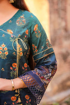 Saadia Ahmed LWSU-25P309 3-Pcs Printed Lawn