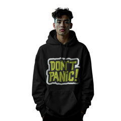 The "Don't Panic!" Bold Graphic Hoodie