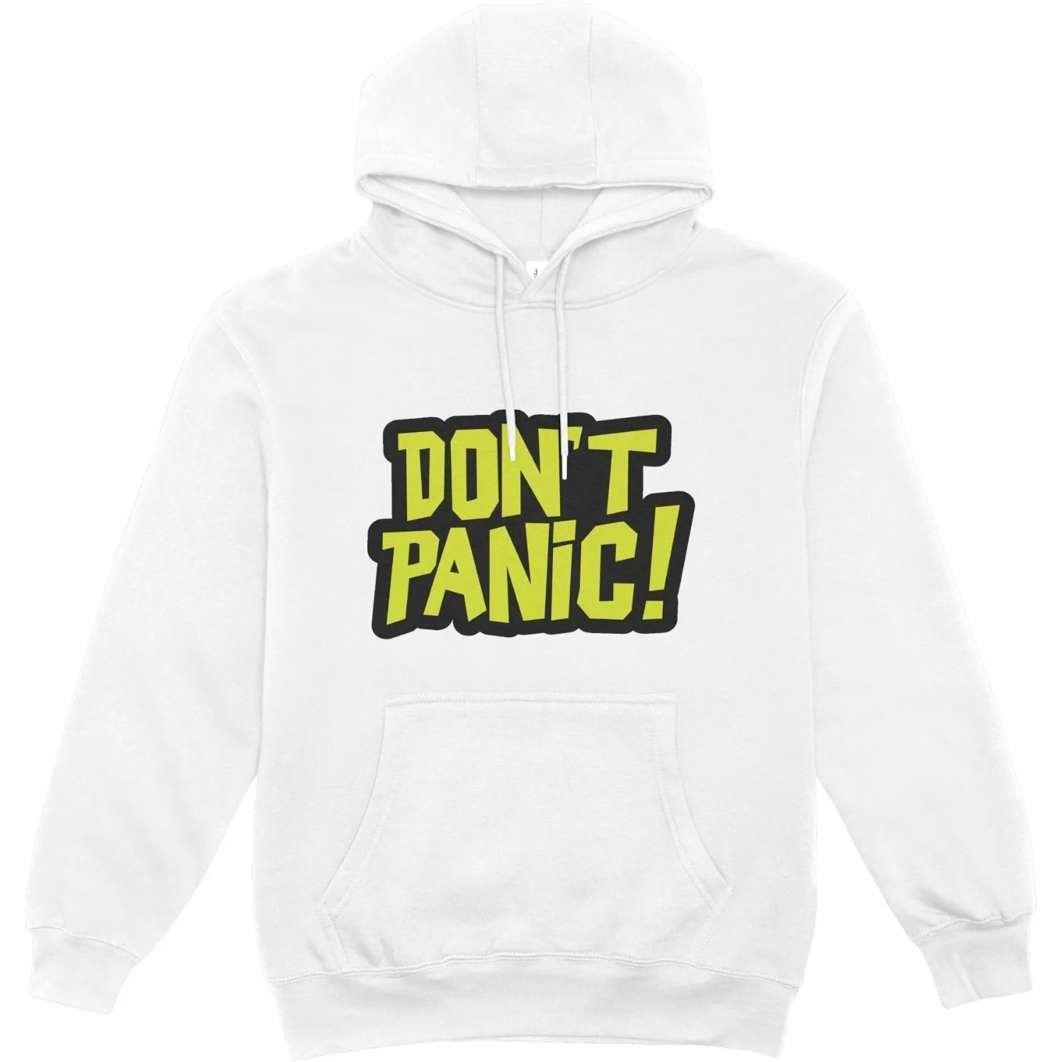 The "Don't Panic!" Bold Graphic Hoodie