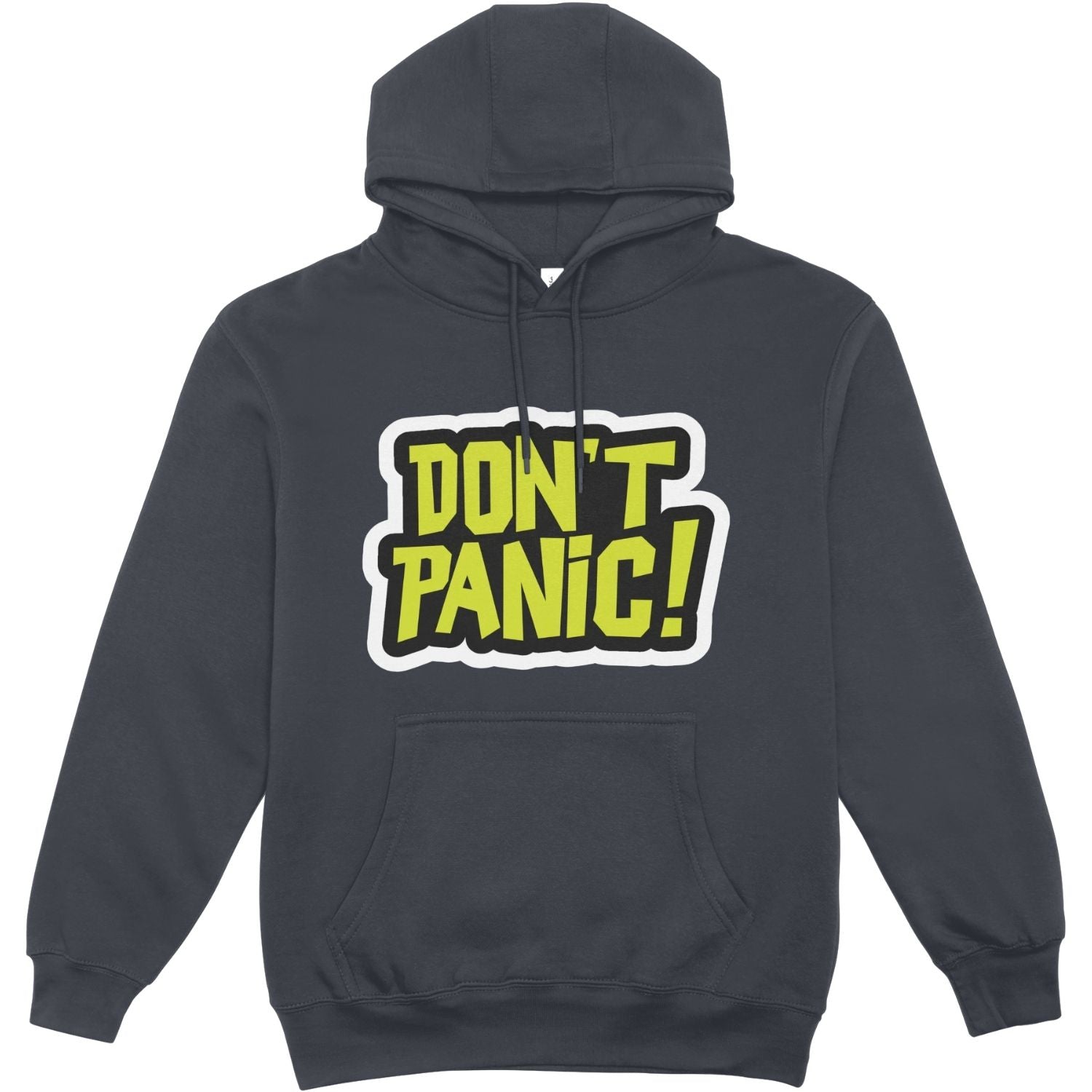 The "Don't Panic!" Bold Graphic Hoodie