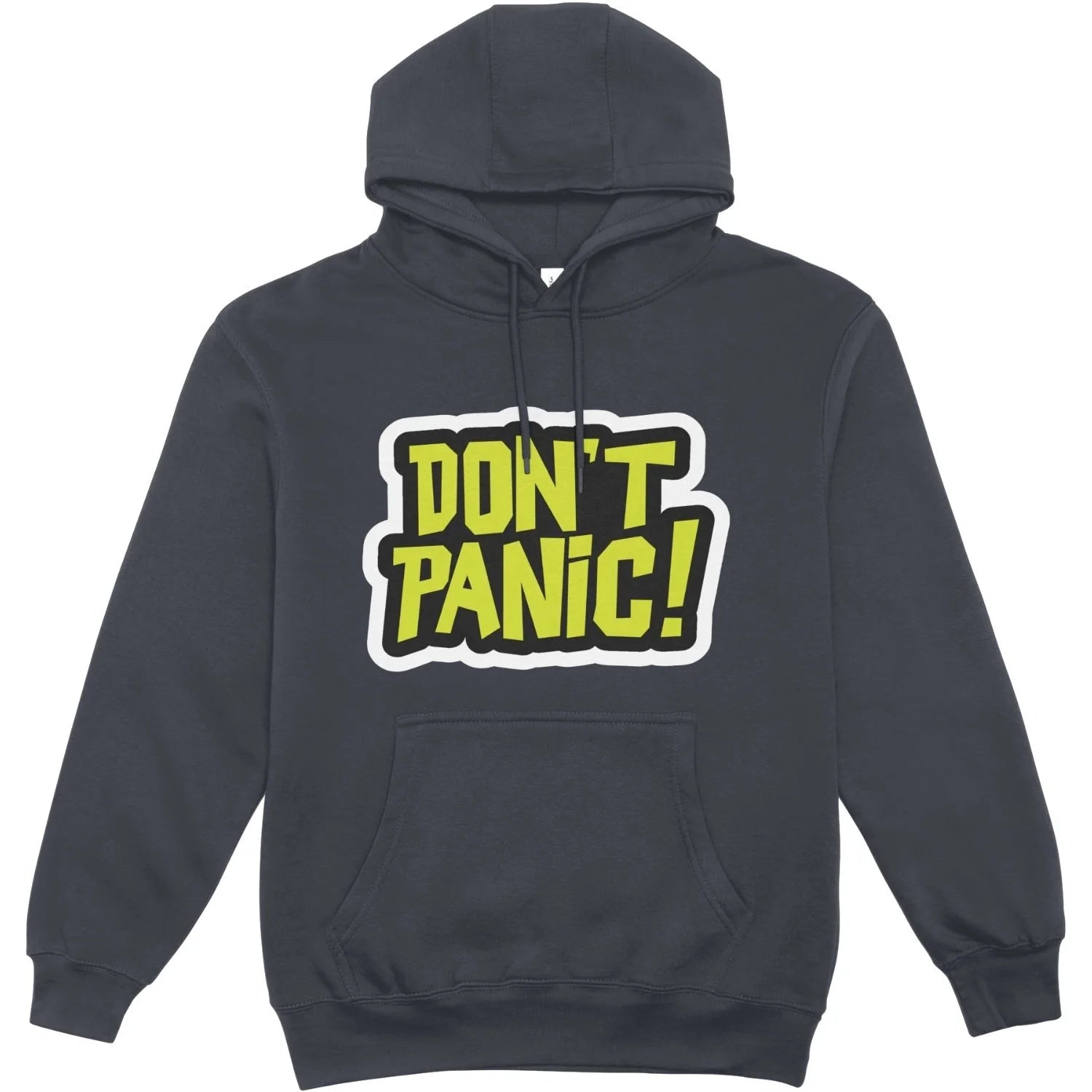 The "Don't Panic!" Bold Graphic Hoodie