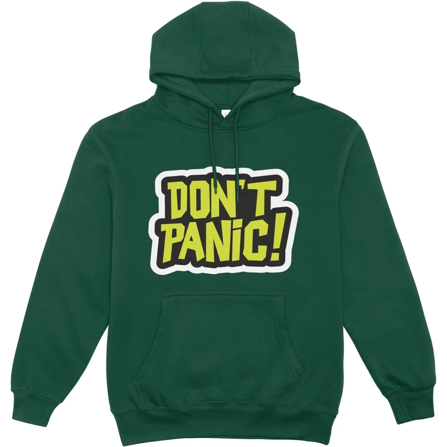 The "Don't Panic!" Bold Graphic Hoodie