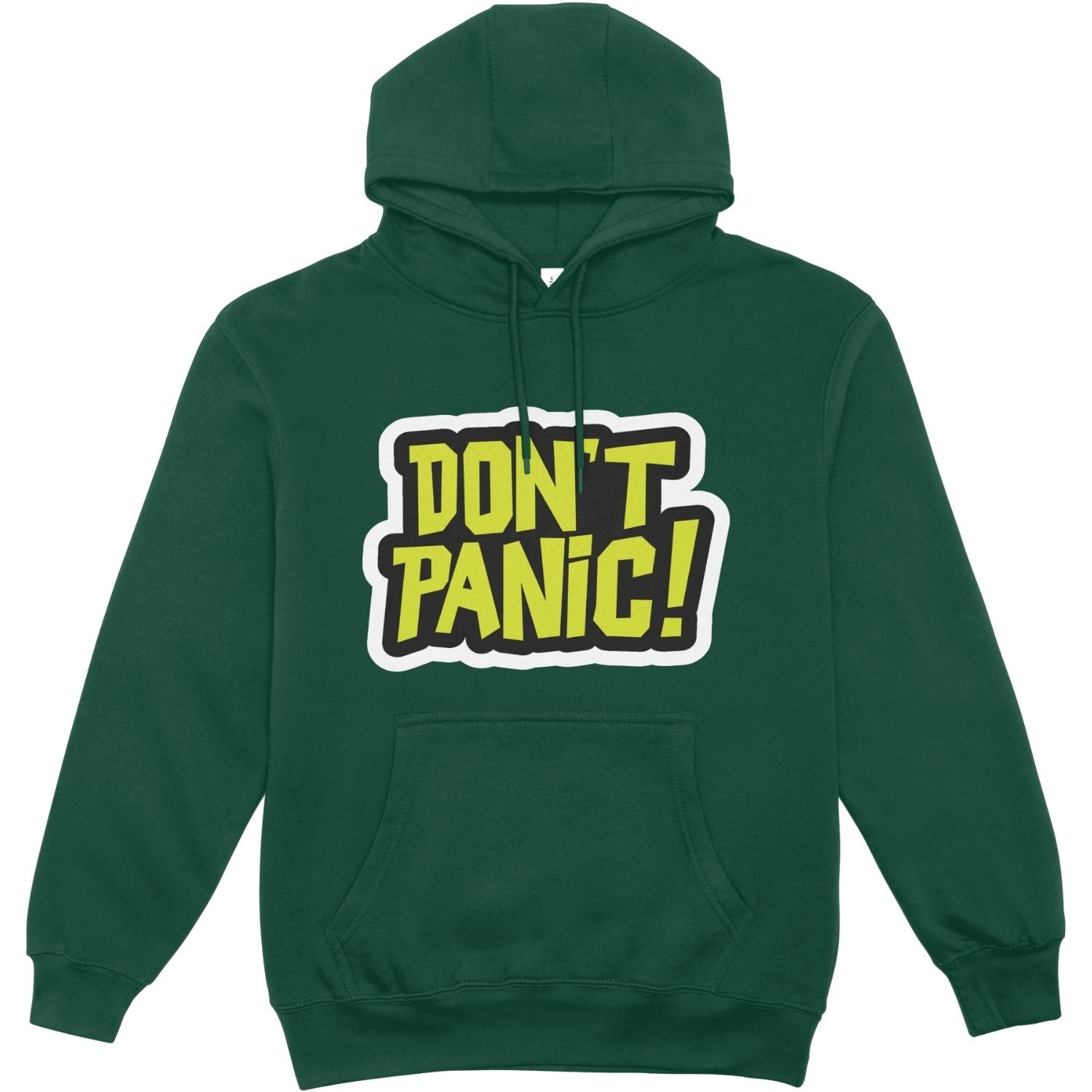 The "Don't Panic!" Bold Graphic Hoodie