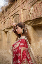 Saadia Ahmed LWSU-25P312 3-Pcs Printed Lawn