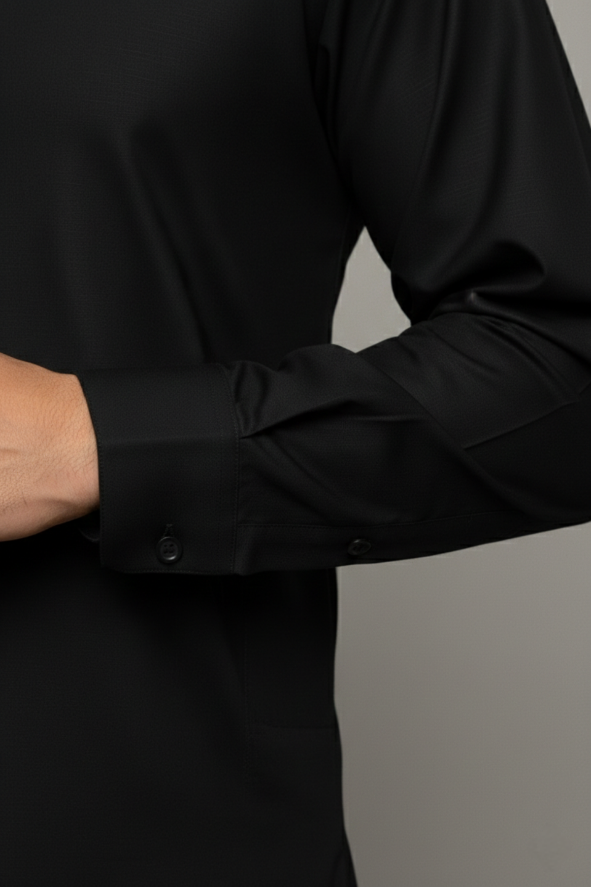 Anum by Alkaram | Elite Jet Black | Unstitched Blended Collection (4.5 Meters) (Copy) Secondary image