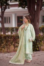 Saadia Ahmed LWSU-25FE307 Embroidered Messuri