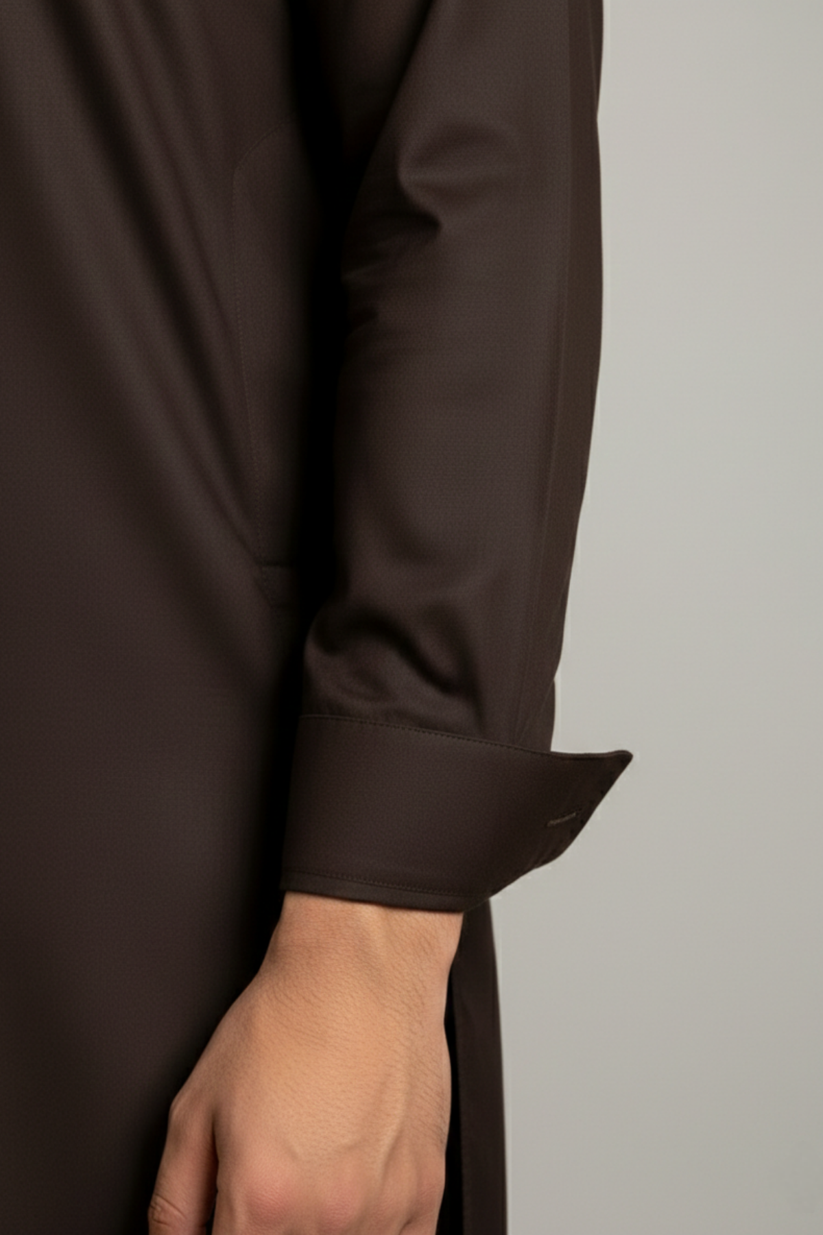 Czar by Alkaram | Dark Brown Color| Unstitched Blended Collection (4.5 Meters) (Copy) (Copy) Secondary image