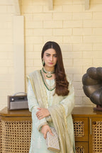Saadia Ahmed LWSU-25FE307 Embroidered Messuri