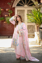 Saadia Ahmed LWSU-25FE308 Embroidered Cotton