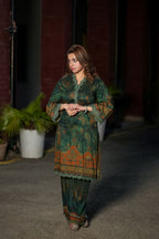 Saadia Ahmed LWSU-25P203 2-Pcs Printed Lawn