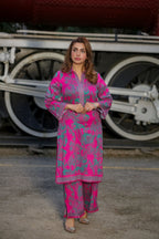 Saadia Ahmed LWSU-25P205 2-Pcs Printed Lawn