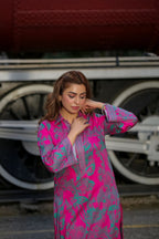 Saadia Ahmed LWSU-25P205 2-Pcs Printed Lawn