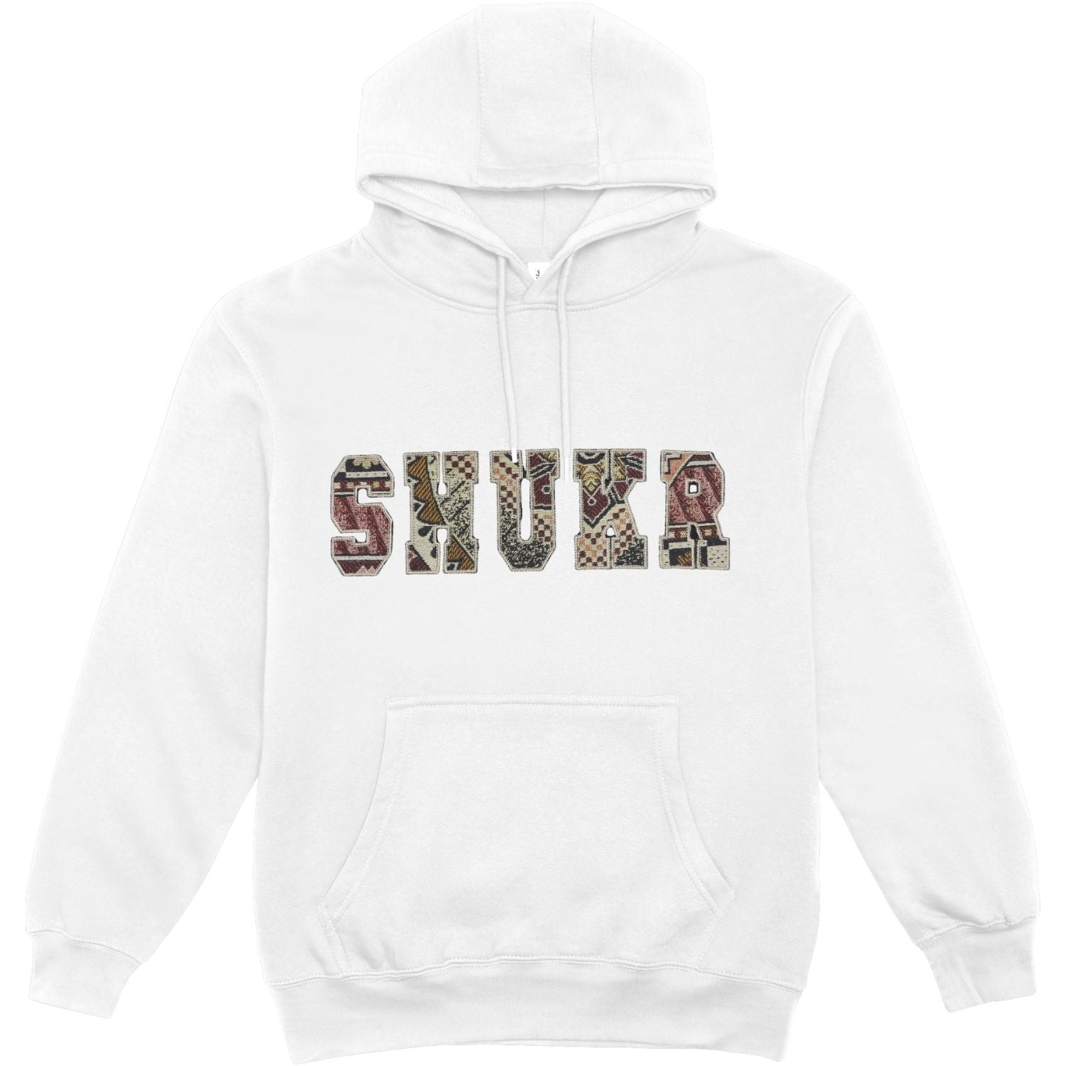 The "SHUKR" Gratitude Embroided Hoodie (Red Earth Edition) - SozanKari Vol 4