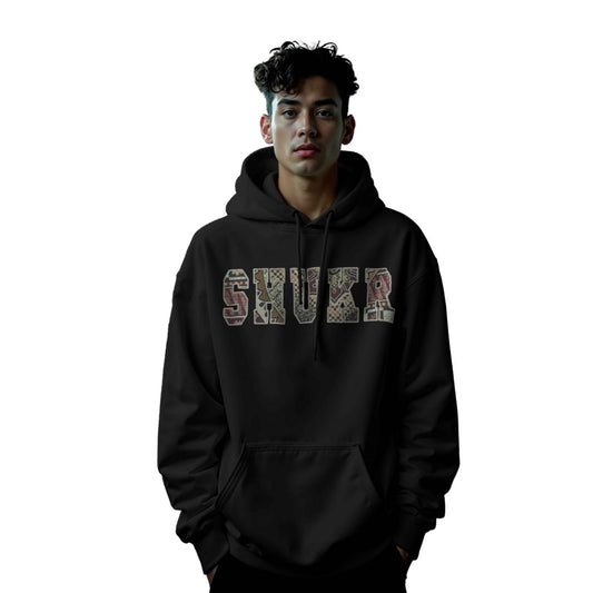 The "SHUKR" Gratitude Embroided Hoodie (Red Earth Edition) - SozanKari Vol 4