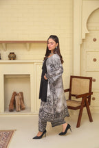Saadia Ahmed LWSU-25P207 2-Pcs Printed Lawn