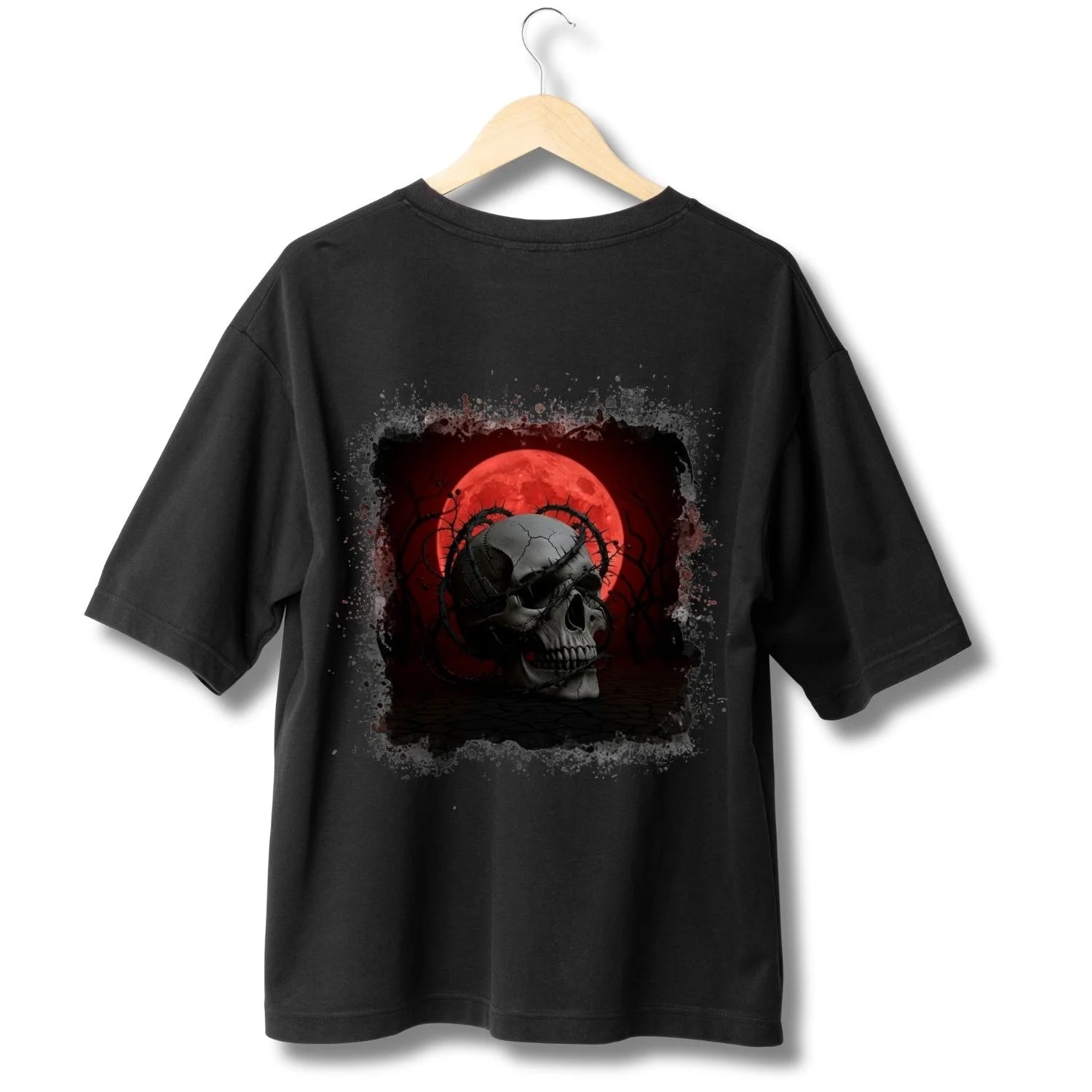 Blood Moon Eclipse Oversized Tee Main image