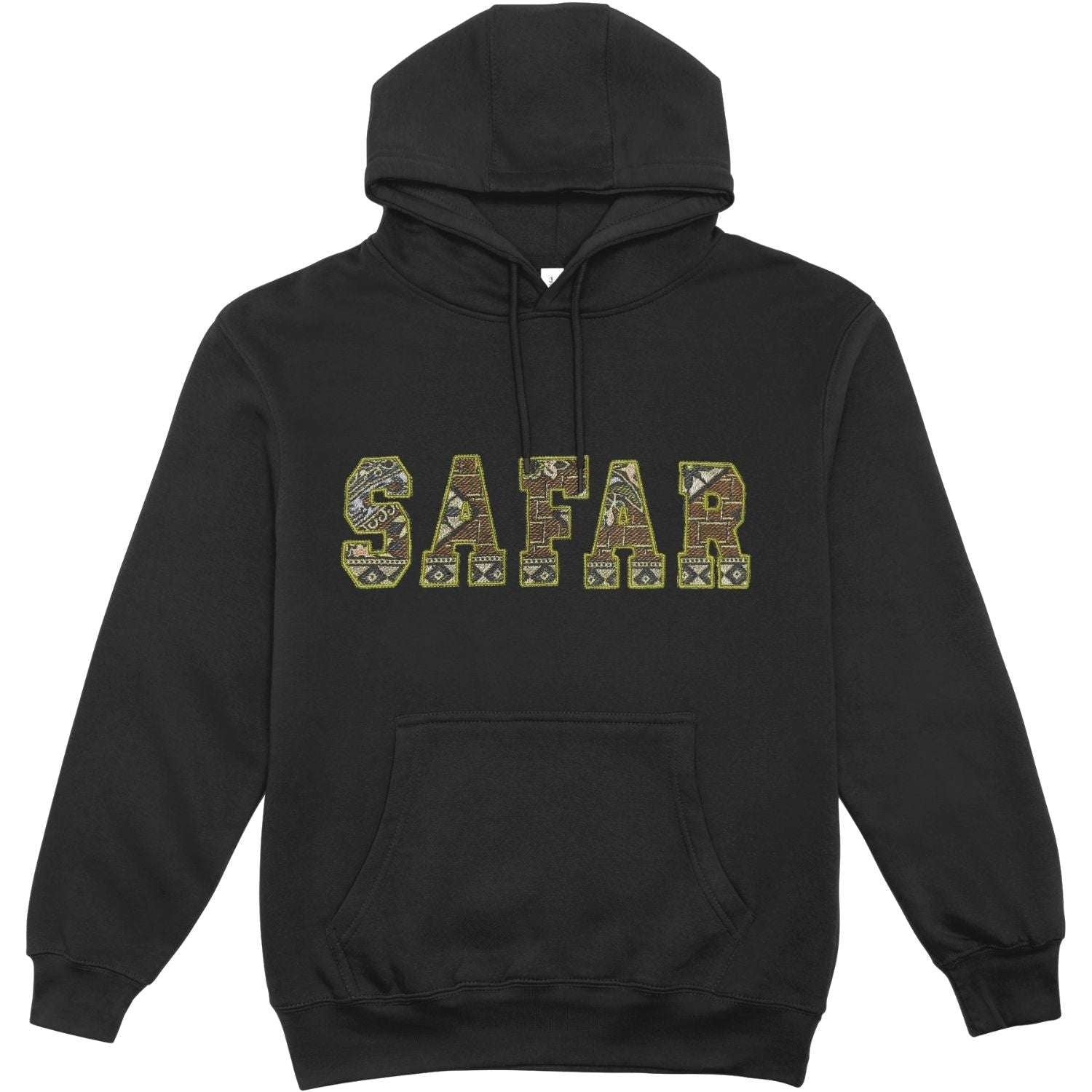 The "SAFAR" Adventure Emroided Hoodie (Desert Camo Edition) - SozanKari Vol 4 Secondary image