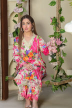 Saadia Ahmed LWSU-25P208 2-Pcs Printed Lawn