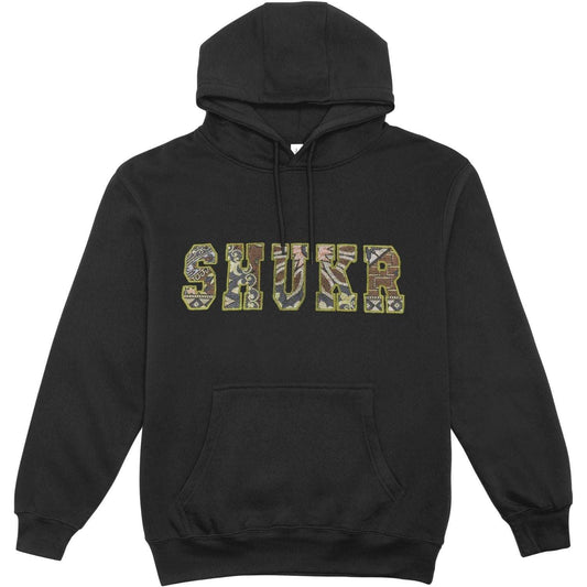 The "SHUKR" Thankfulness Embroided Hoodie (Desert Camo Edition) - SozanKari Vol 4
