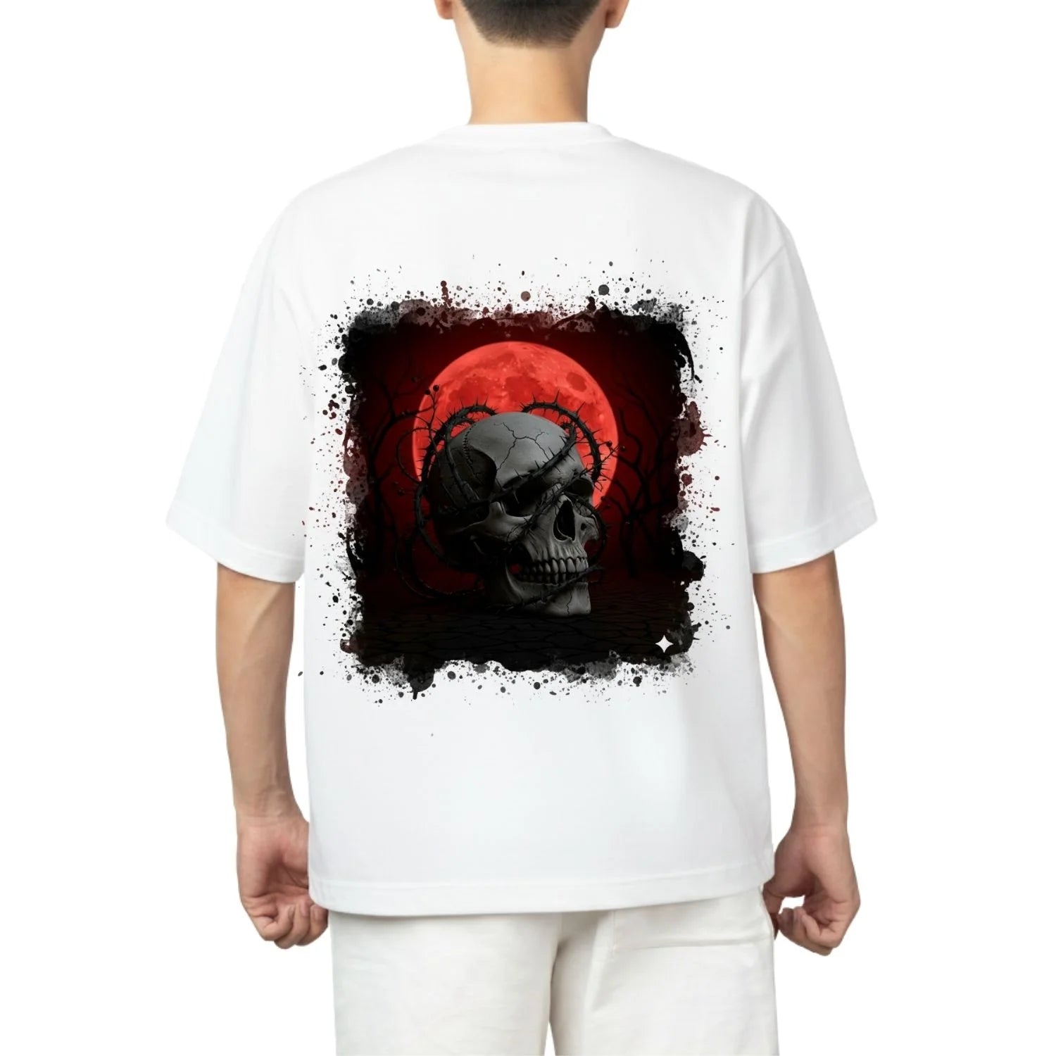 Blood Moon Eclipse Oversized Tee